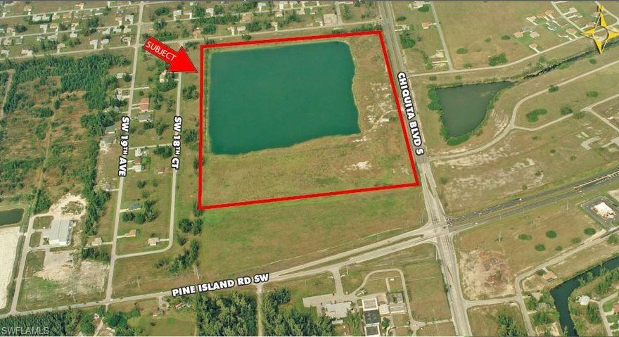 High intensity “Commercial Corridor” zoned property with over 1,770’+/- frontage on Chiquita Boulevard. Current zoning allows 25 units/acre or up to 1,362 units. Existing lake accommodates the water retainage requirement of the site, leaving the upland net usable. This is a project for endless mixed-use possibilities to utilize the lake as an amenity.
The U.S. Census Bureau reported in April that the Cape Coral-Fort Myers area is among the highest metro areas in the nation for percentage growth over the last several years, growing to 754,610 residents.
The Cape Coral-Fort Myers area was ranked No. 7 for top metropolitan areas in percentage growth from 2010 to 2018 with 22% growth over that period.