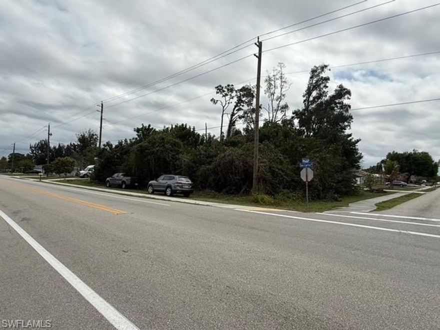 Prime Corner Lot in the desirable San Carlos Park neighborhood!
Fantastic opportunity to build your dream home or investment property on this well-positioned corner lot at San Carlos Blvd and Miami Blvd in the highly sought-after San Carlos Park area. Ideally located just minutes from Sanibel Island and Fort Myers Beaches, offering easy access to world-class boating, fishing, dining, and entertainment.
Conveniently situated near Southwest Florida International Airport and Interstate 75, making travel simple and efficient. Enjoy close proximity to popular shopping destinations like Gulf Coast Town Center and Miromar open-air Outlets, or enjoy dining at the various casual or fine-dining restaurants, play at the many golf courses, rent a boat out for fun or fishing but just come and experience so much more!
Centrally located between Fort Myers and Naples, this property offers excellent accessibility and strong growth potential. A great opportunity in one of Southwest Florida’s most convenient and rapidly developing areas!