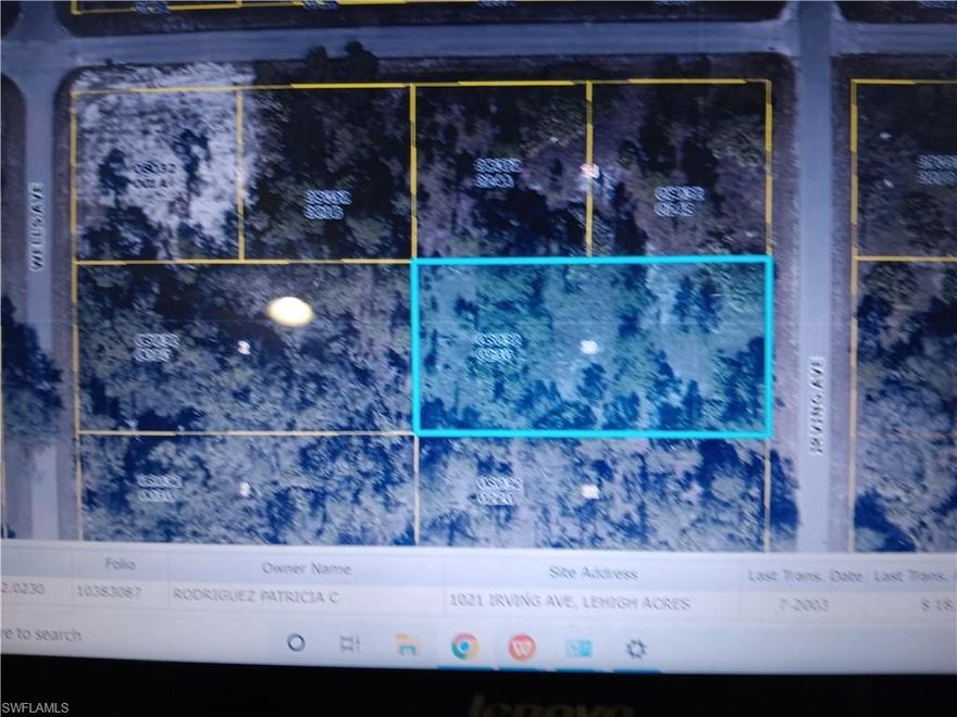 !/2 ACRE LOT EAST OF JOEL BLVD IDEAL FOR  YOUR DREAM HOME AWAY FROM THE NOISE OF TRAFFIC. DRIVE BY AND CHECK IT OUT FOR YOURSELF..AND MAKE OFFERS.