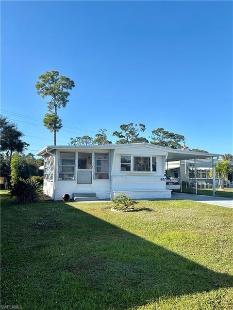 A home in NORTH FORT MYERS