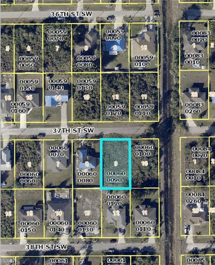 Great quarter acre lot in Sunshine neighborhood in Lehigh Acres. Great opportunity at a great price!!!