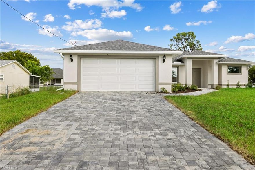 Brand new construction!! Move in ready!! This home features tile throughout, quartz countertops, vaulted ceiling in the living room/kitchen area. This 4 bedroom, 2 bath home won't last long!!