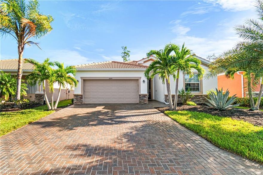 2019 Built TREVI Model "Saltwater" POOL Home with over $140,000.00 in Unbelievable & True Quality Upgrades! This Trevi Model has 3 Bedrooms & a Den/Office with a Totally Open Concept & an abundance of Cabinets! UPGRADES: (1) 51 Panel Whole House Solar Panel System=$88,000 (2) Whole House Generac Generator with a 500 Gallon Propane Tank buried in the backyard. Can run the entire home for at least 2 weeks in case of a storm=HUGE VALUE @ $16,000 (3) Hurricane Storm Electric Panels on the Lanai=Peace of Mind & Privacy @ $17,000 (4) Whole House Dehumidifier=$4,500 (5) Whole House Water Filtration System=$6,000 (6) Whole House Water Purifier=$4,500 (7) "High-End GE Appliances:Stove & Dishwasher/2024 (8) Under sink Reverse Osmosis System=$4,500 (9) Amazing Tile Ship Lap on the sides of the One-Level Countertop & Backsplash (10) "Closets by Design" in Master & Guest Bedroom (11) Beautiful Luxury Plank Flooring in the Master (12) GARAGE: Epoxy Coated & with a Dual Storage Motorized Lift System with Wi-Fi capabilities by "Monkey Bar " Company (13) Samsung Dryer/2024 (14) Front Driveway & Pool Pavers recently Cleaned & Sealed (15) Entire Inside of Home has recently been Professionally Painted.  Note: A.C. & Hot Water Heater are 2019! THIS HOME ALREADY HAS ALL THE UPGRADES DONE FOR YOU. You Simply Move In! What Are You Waiting For? THIS IS THE PERFECT HOME THAT YOU HAVE BEEN WAITING ON! NOW IT IS TIME FOR YOU & YOUR FAMILY TO ENJOY THIS AMAZING HOME HERE IN PARADISE! YOUR FUTURE HOME IS LOCATED IN PELICAN PRESERVE ONE OF THE TOP 55+ COMMUNITIES IN THE U.S. LOCATED NEAR SWFL INTL. AIRPORT, SHOPPING & THE BEACHES!