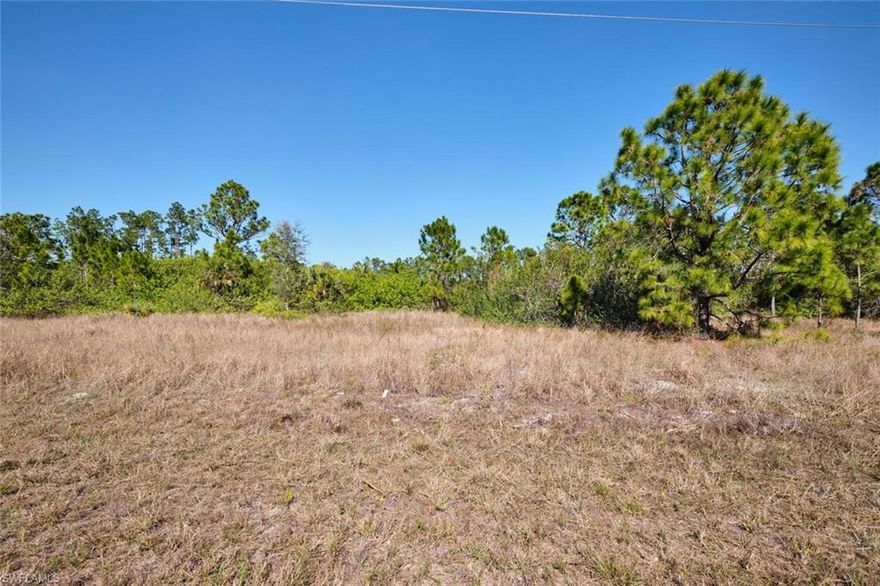 Discover the perfect opportunity with this prime LOT!
Lot is Dry clean and ready to build your NEW Dream Home in South West Florida! Build your own new  home is always good Idea, so you can design to your own perfection!  Builders are welcome to make an offer, we are approved for a single Family home to build! No HOA community, so make your own rules. 
NO FLOOD ZONE ! Easy to get permits, in Lee county of Lehigh Acres.  This property is ideally safe location from all Florida disasters like Hurricanes and Floods. located near main roads and easy to navigate. Convenient access to neighboring cities, Good schools, Shops and restaurants are a few minutes away.If you like privacy, this is ideal home for you! 
Whether you're looking to invest in your next property to build your dream home, this lot is ready for your vision to BUILD! Don’t miss this chance to secure a slice of Florida's beautiful landscape in Paradise! Homesite good for single Family home with big family, retired couple, your second or vacation home. Florida is Florida Nothing like Florida!