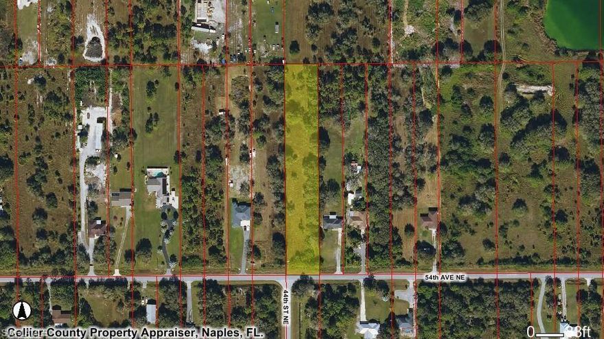 Build your dream home on this expansive 1.59-acre oversized lot in the highly sought-after Golden Gate Estates area of Naples. This vacant residential parcel offers exceptional privacy and flexibility with no HOA fees, no deed restrictions, and no mandatory association. Zoned for single-family residential use, the property is situated on a quiet gravel road and features northern rear exposure. Utilities are not currently in place, providing buyers the opportunity to customize well and septic systems to suit their needs. Located outside of waterfront and flood zone requirements, this lot is ideal for future development or long-term investment. Enjoy the peaceful, rural lifestyle Golden Gate Estates is known for, while still being conveniently close to shopping, dining, schools, and major roadways. Whether you’re ready to build now or hold for the future, this property offers outstanding potential in a growing Naples market.