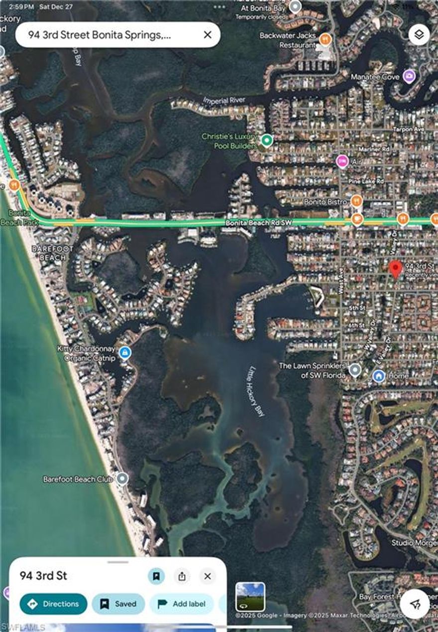 Discover a rare opportunity to own a vacant homesite in picturesque Bonita Shores! This cleared property is situated in flood zone X500, making it an ideal spot to build your dream home with a desirable southern exposure. Enjoy the added perk of deeded boat ramp rights, granting you access to the Bonita Shores Boat ramp just down the street, where you can launch your boat for a quick 15-minute journey to the Gulf. Residents of Collier County can take advantage of free beach parking stickers, and the stunning Barefoot Beach is only 1.5 miles away, perfect for walking or biking. With over a dozen restaurants within a five-minute drive, this location is both convenient and vibrant. Engage with the community at the clubhouse, which hosts a variety of year-round activities, including movie nights, potlucks, and wellness classes at the newly introduced “Bonita Well.” Plus, enjoy the benefit of no HOA fees in Bonita Shores!