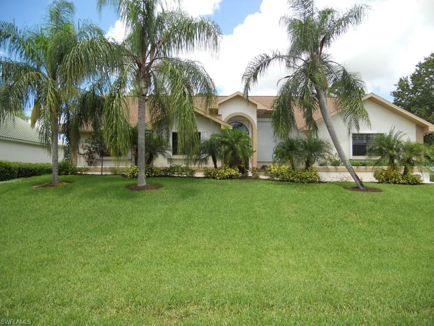 This gorgeous 4 bed/ 3 & 1/2 bath pool home is located in a prestigious, gated, golf community at The Forest Golf and Country Club.  This home is newly renovated from top to bottom, including but not limited to, an open gourmet kitchen with stainless steel appliances and beautiful granite counter tops.  This dream home has a split floor plan; huge master bedroom is located off of the pool with a one of a kind bathroom which includes his/her sinks, separate tub and shower, and 2 walk in closets!  There is a half bath located outside by the pool, a formal dining area, breakfast bar, 2 family rooms, 2 car garage, and so much more.  The community is packed with 2 championship golf courses, bocce court, tennis court, fitness center, play area, and restaurant!  Don't miss out on this great home in a wonderful community!  Golf membership is NOT mandatory and there are many amenity package options!