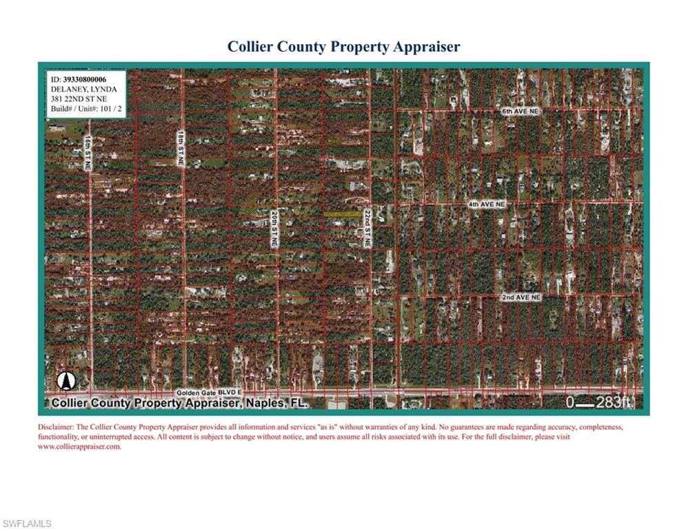 GOLDEN GATE ESTATES - Land