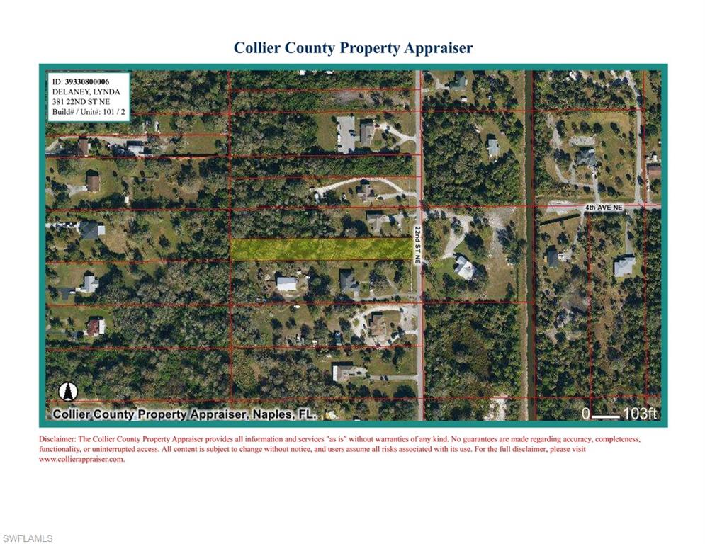 GOLDEN GATE ESTATES - Land