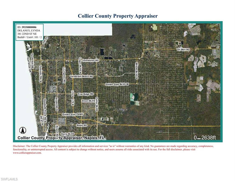 GOLDEN GATE ESTATES - Land