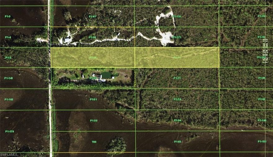 No HOA, deed restrictions or CDDs!!! Don't wait until demand exceeds supply!! Not in a zone requiring scrub jay mitigation per the county website 07/08/24 - please reconfirm during due diligence. This 5 acre AG zoned lot in beautiful Punta Gorda is just waiting for you!! This is  five acres of the sunny Florida dream. Although out in the scenic Florida landscape, this lot is still conveniently located to shopping, dining, banking, etc. New construction is everywhere you look and you can be part of the action. Information about builders available upon request. Also perfect for self-directed IRA's, 401K's and other investment portfolios. Can be sold for 70k individually