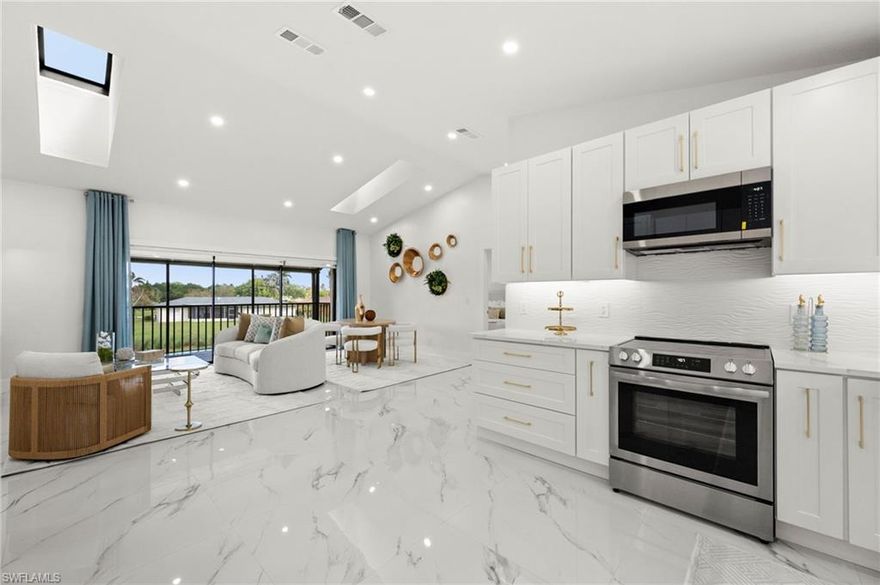 Golfers&Investors - This is One is a rare find in The Glades, Naples! 

Freshly renovated and beautifully appointed, this stunning converted to 3-bedroom, 2-bath residence with ONE CAR GARAGE in the highly desirable The Glades Golf & Country Club offers effortless luxury and the ultimate Naples lifestyle. Thoughtfully updated with modern finishes, the light-filled interior features an open and spacious layout, soaring vaulted ceilings, and a private screened lanai overlooking lush golf course views—perfect for morning coffee or evening relaxation.


The spacious primary suite provides a peaceful retreat with a walk-in closet and well-appointed bath, while the detached one-car garage adds convenience and extra storage. Residents enjoy an exceptional amenity package including bundled golf, resort-style pools, tennis, pickleball, bocce courts, clubhouse dining, and an active social calendar. The most affordable golf community in less than 15 minutes to the 5th Ave S and beach!


Ideally located just minutes from the world-class dining, boutiques, and entertainment of Fifth Avenue South and the white-sand beaches of Naples Beach, this residence offers the perfect combination of luxury, lifestyle, and location.

 Full renovation is completed March 31, 2026.