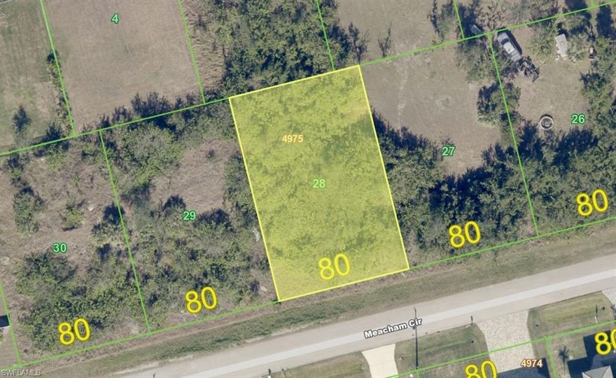 Own your dream piece of land!

This enchanting vacant lot in Port Charlotte, Florida, offers the perfect opportunity to create your own slice of paradise—whether you envision a coastal-inspired residence, a modern villa, or a serene retreat designed to soak up the Florida sunshine. The block features many upgraded single-family homes, offering strong context for value, appeal, and future growth.

Enjoy a convenient drive to and from Punta Gorda Airport, providing easy access to both regional and national flights. The property is also close to shopping centers, dining options, and essential services, with quick access to major highways—yet it’s tucked away on a quiet residential loop that ensures a peaceful, private atmosphere.

Perfectly positioned near the Peace River and Charlotte Harbor, you’ll have endless opportunities for boating and water recreation, along with quick access to the Gulf of Mexico and beautiful beaches—ideal for embracing the full Port Charlotte lifestyle.

And here’s the cherry on top:

The vacant lot next door, 15643 Meacham Cir, is also available for sale! This offers an incredible opportunity to build your dream home and create a private oasis with plenty of space to spare.