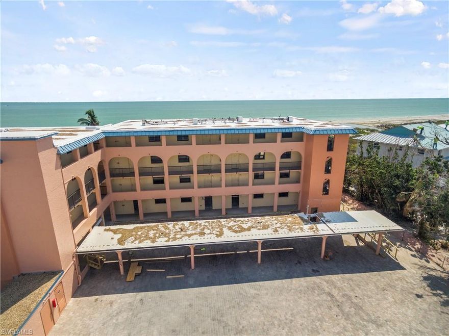 Top floor direct Gulf Front Condo in one of Sanibel’s desirable rental complexes. This 1 Bedroom/ 1 Bathroom provides exceptional views of the sparkling Gulf waters. Oceans Reach received considerable storm damage from hurricane Ian but has been remediated with contractors in the process of restoring the complex. This unit received minimal damage, but drywall was removed out of precaution. New drywall and property will be restored to "white box". You’ll want to take advantage of this purchase opportunity of a marvelous rental unit. 2021 - $68,680. For 2022 through September 27, $70,189 and it was fully booked for the rest of the year. Prior Covid and red tide unit grossing $78,000 to $80,000 a year.