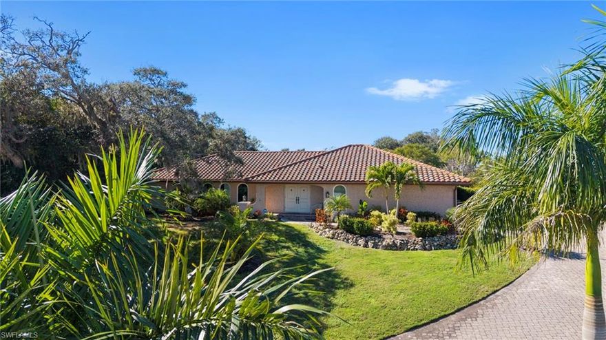 What could be better than your very own home on Marco Island? How about your very own home in the exclusive ESTATES section of Marco Island?! Enjoy the island lifestyle with the ability to escape the hustle and bustle and retreat to your private oasis at the top of one of the highest lots on the island.


The home features a split floor plan with two separate living areas. After a day at the beach, enjoy a book by the wood burning fireplace while others watch the big game in the family room. Plenty of room for the family or guests with three generous sized bedrooms and three bathrooms (2 full and one half). Need a break from too much island fun? Spend the day at your private, beautiful in-ground pool with southwestern exposure. Multiple sliding doors give access to the outdoor entertainment space. There is tile floor everywhere inside and access to the secondary bathroom from the pool area without tracking water throughout the home. A long, sweeping paver block driveway leads to the two-car garage.


Your options are endless for this property. Move in now and start enjoying the lifestyle, reimagine the space and make it your own or build your dream home with 365 degree views of the island and surrounding Bays from your second story veranda.
 

This could also serve as a great investment as you plan for the future. The big ticket items like the roof (2019), the AC and ductwork (2024) have already been taken care of. Looking for a great VRBO option? This could be it. Hurricane protection is in place with a combination of shutters and impact windows and the home sits in an X flood zone (no flood insurance requirement). New kitchen appliances (2024) and new paint inside and out. The landscaping has new irrigation and the home is being sold turnkey furnished. 


This is the lowest priced home for sale in the Estates section of Marco Island by a wide margin.