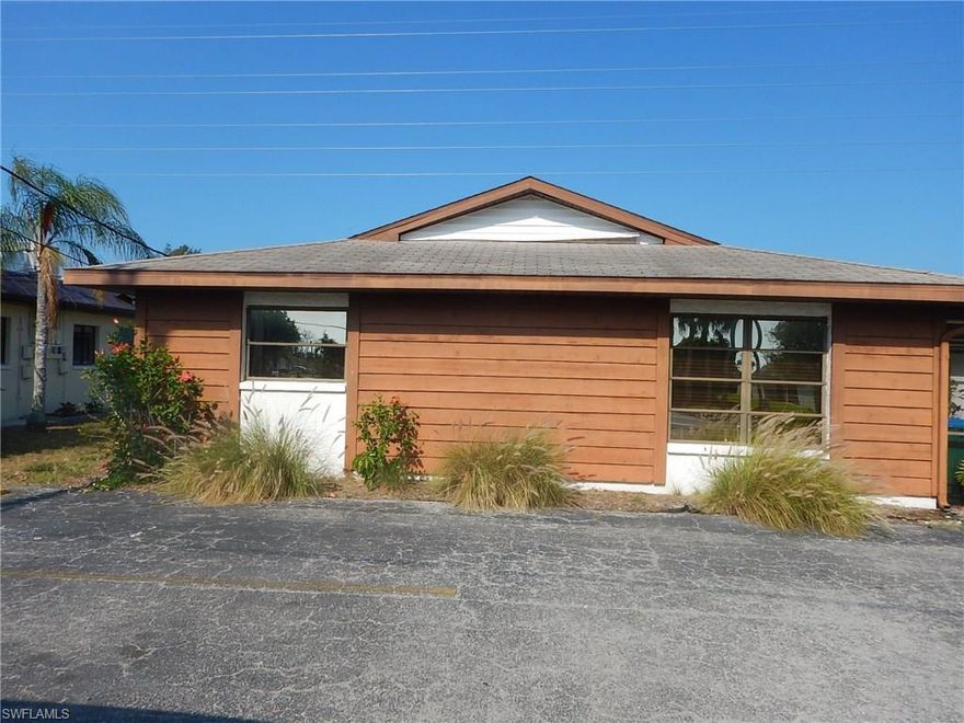 Pristine 2/2 villa style residence centrally located to Cape Coral Pkwy & downtown Cape Coral's parks, shopping dining & recreation. This bright & cheerful condo offers tile flooring in wet areas, new carpet in living areas, a large living room with dining space, an open kitchen with tile countertops & backsplash, all new appliances, striking wood cabinetry & a breakfast bar overlooking the living/dining room. Both full bathrooms have granite top vanities and the master bedroom features a walk in closet & private bath. The entry of this quaint complex boasts a screened courtyard with tropical landscaping. All Information recorded in the MLS is intended to be accurate but cannot be guaranteed, buyer advised to verify. Sold As-Is. HOA currently inactive & trying to re-form at this time.