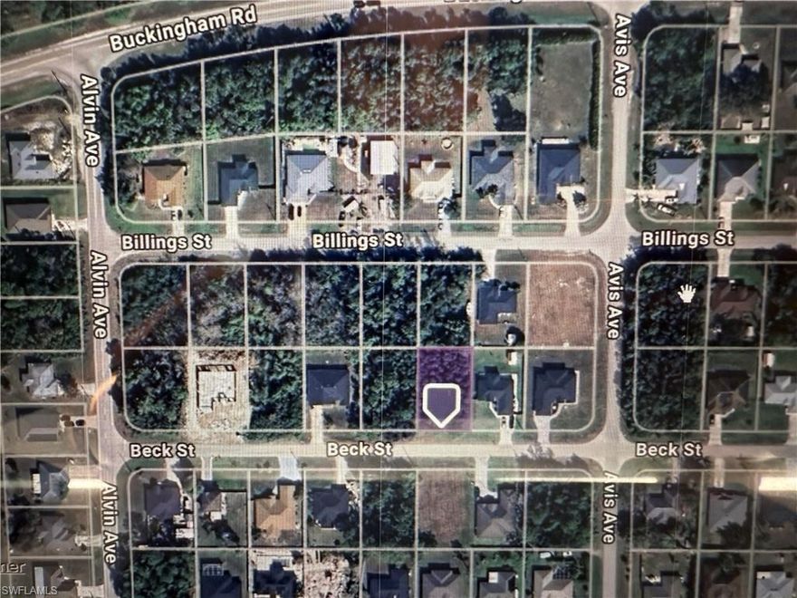 Don't miss out on building your dream home.... 8 x 125 lot in one of the most sought out neighborhood in Lehigh Acres Unit 1 subdivision.  This lot offers 80 feet of frontage along Beck street and a total of 10,018 sq ft with plenty of room for a single-family home, pool, and outdoor living.  Conveniently located near schools, shopping, and main roadways, this lot combines privacy with accessibility.  Whether you're an investor or planning for a home, this parcel provides an excellent opportunity in a fast-growing area of Lehigh Acres.