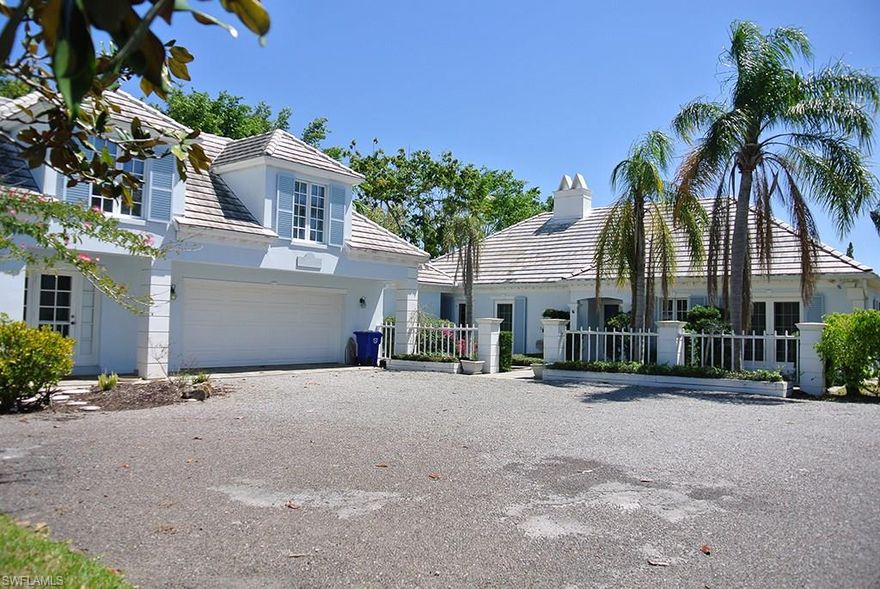 Enjoy beautiful color-filled sunrises from this serene setting on Spyglass Lane overlooking Runaway Bay. Perfect location for a boater. Direct access to Gordon Pass and the Gulf of Mexico or just moments from the inland waterways leading south to the fly fishing estuaries of the magnificent Ten Thousand Islands.  Large building envelope. The property is being sold in its “As-Is” condition. Port Royal Club membership eligibility.