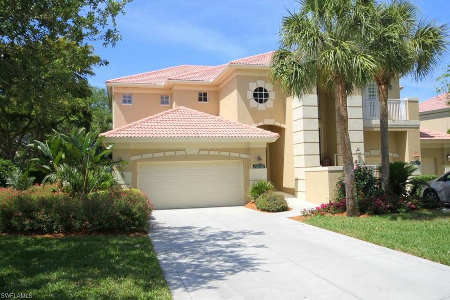 Just 2 condos in the building, this first floor unit is stunning!!   Walk through the screened glass front door to an open foyer. Then come into the beautiful dining area with gold tray ceiling and the living room with large slider windows. The Kitchen has been fully upgraded in 2014 with gorgeous level 4 Brazilian granite countertops, composite under mount sink, stainless steel Samsung appliances, and new Delta touch faucets.   Enjoy breakfast in the morning room with windows all around.   The master bedroom is a delight with a tray ceiling, large windows, and a giant walk in closet. 3 bathrooms have been updated in 2014, 2 with the Brazilian countertops, new Moen faucets and rectangular sinks, all new commodes.  The master has dual sinks, frameless shower doors, limestone shower walls and travertine shower floors.  The guest suite has a full bathroom and large closet.  The den has windows to brighten the room.  Enjoy the large screened in lanai with tile flooring with a private view.  All closets have built-ins for plenty of storage.   Amenities include pools, tennis courts, private golf membership (optional), marina, restaurant, bar/grill, walking paths and more.  See it today!!