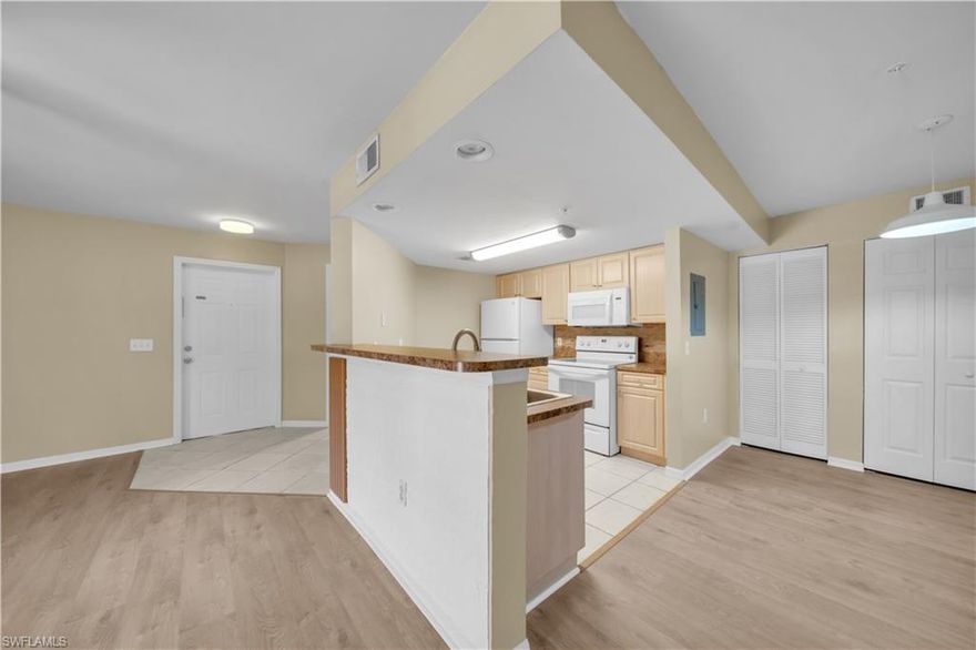 Beautifully updated condo in a prime Cape Coral location! This bright and inviting 2-bedroom, 2-bath residence offers a functional and comfortable layout within a peaceful, well-maintained community.

The property has been recently upgraded with brand-new tile flooring throughout, completely replacing the carpet and giving the home a fresh, modern, and elegant feel. Additional finishing touches have been completed, enhancing the overall look and making the unit stand out from others in the area.

Enjoy the added value of water included in the rent, helping keep monthly expenses more predictable. Conveniently located near shopping, dining, and major roadways, this move-in ready home offers both comfort and accessibility.

Don’t miss the opportunity to live in a beautifully refreshed property in one of Cape Coral’s most desirable locations!

Located in the desirable Four Mile Cove area, the property offers excellent accessibility, just about 5 minutes from Fort Myers, with quick access to the Midpoint Bridge, shopping, dining, and everyday conveniences.

Perfect for anyone looking for a well-located home with easy commuting and a relaxed Southwest Florida lifestyle.