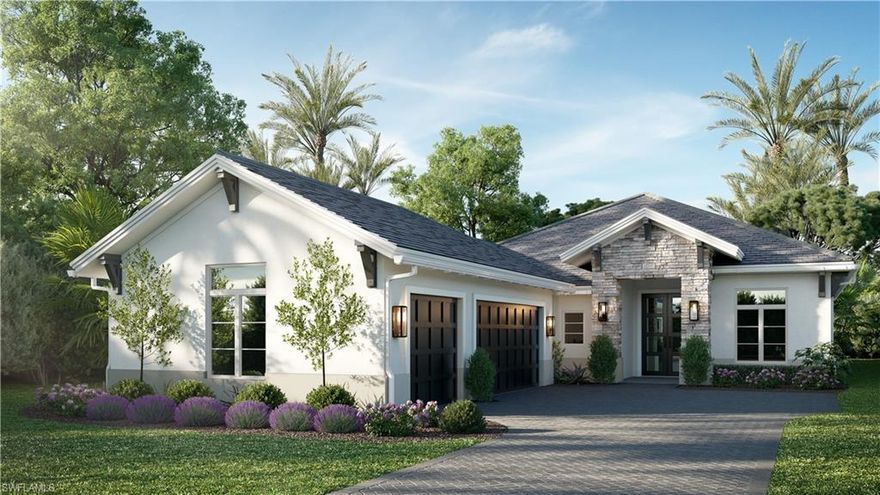 Permit Ready! Seagate Development Group presents the Avalon Custom Home in Palisades, one of Seagate’s newest, gated communities in the heart of Naples. This custom home is a collaboration between Seagate Development Group and JMDG Architecture, and custom landscape & hardscape design by Outside Productions. The Avalon Custom Home offers over 3000sqft. of living area and over 4,500sqft total. The open-concept plan features 3 bedrooms, 3 full and 1 half bath, study, dining area, island kitchen, tray ceilings, outdoor living, swimming pool, and a 3-car garage with epoxy finished floors. Luxury features include double pane Andersen impact windows & doors, 10’ tall pocket sliding glass door, Sub Zero/Wolf appliances, Kohler plumbing fixtures, custom cabinets, quartz countertops, frameless shower enclosures, free standing tub in master, custom closet systems, premium wood baseboards, premium window & door casing, solid 1¾” interior doors, Emtek interior door hardware, 4" recessed LED lighting throughout every room, Control4 home automation system, spray foam insulation, sound insulation in bathrooms and laundry, level 5 drywall, lush landscaping and more! Palisades is an enclave of 25 custom homes situated in a premier Naples location with abundant amenities, only minutes away from Mercato, Waterside Shops, 2 Ritz-Carltons, and other exceptional shopping, dining, and beachfront destinations. Seagate’s portfolio of companies specialize in custom homes, renovations, interior design, estate management, and land development. Together, bringing exceptional concierge levels of service to everything we do. SALES CENTER OPEN DAILY. Photos in this listing contain virtual renderings.