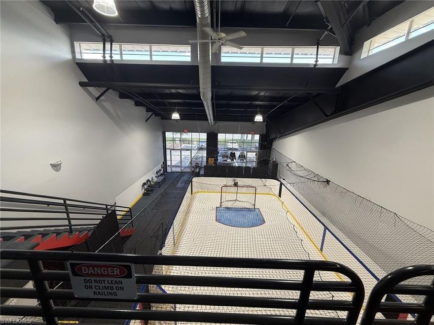 2,745sf +/- available within 30 days.  Currently built out as a hockey training facility.  100% HVAC, 2 handicap bathrooms to-code.  12' glass storefronts, 3-phase power, high ceilings, plenty of parking, and lots of natural light.  Unit fronts Old 41 Road.  Pylon signage available.  Space is being offered for rent at $4,950 per month gross (includes CAM). Great showroom/retail space!