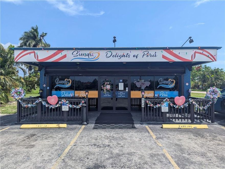 Exceptional Turnkey Restaurant Opportunity
Prime North Fort Myers Location | Standalone Building | Move-In Ready

Discover an extraordinary opportunity to own an established fine dining restaurant in a coveted North Fort Myers location. This stunning standalone building offers the perfect combination of visibility, accessibility, and operational excellence that savvy restaurateurs dream of.

Property Highlights

Location & Building:

Prominent standalone building in high-traffic North Fort Myers area

Ample parking ensures convenient access for guests.

Exceptional visibility and street presence.

Professional exterior and interior presentation.

Equipment & Operations:

Complete turnkey operation ready for immediate takeover.

All restaurant equipment is approximately 2 years old.

Meticulously maintained and in exceptional condition.

Fully equipped commercial kitchen with modern appliances.

The dining room is fully equipped and beautifully appointed.

Perfect for experienced restaurateurs seeking expansion

Investors are looking for established food service operations.

Culinary professionals are ready to take ownership of their restaurant.

Anyone passionate about hospitality.

This rare opportunity eliminates the typical startup challenges of restaurant ownership. The current owners have invested significantly in creating a world-class operation with premium equipment that shows like new. Every piece has been professionally maintained and cared for, ensuring reliability and longevity for the new owner.

With the infrastructure already in place, this restaurant is positioned for continued success under new ownership.

Don't miss this opportunity to acquire a fully operational, beautifully maintained restaurant in one of Southwest Florida's most desirable locations. Schedule your private showing today.

All sensitive information will be provided after signing an NDA.