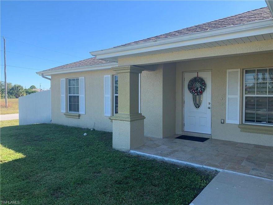 SWFL Dream Home
A transitional modern masterpiece! This house offers 3 bedrooms, 2 bathrooms, and a den. Immediately upon entering, your eyes will be drawn to the tile floor, which is one of the more unique features of this magnificent home. Travertine flooring on the entrance and patio. There are too many upgrades and extras list. There are too many upgrades and extras to list. This impressive Florida will not disappoint you. 
Kitchen: 
The kitchen comes with custom high glass acrylic white cabinets, glass mosaic backsplash, stainless steel appliances granite counter tops, the kitchen island features also a breakfast. 
Pool:
The pool and patio area area a must see. Perfect for enjoying beautiful sunsets from the covered lanai. Custom built in 2017. The perfect designed pool offers, and a sun shelf multi colored LED lights, and salt water system. Custom travertine floor. Come and see the house of your dreams!