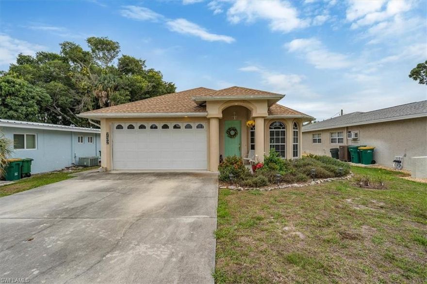 Welcome to Naples Park with NO HOA fees, NO rental restrictions, and NO HOA rules! This HEATED POOL home is  EXACTLY 1 MILE to Vanderbilt Beach and has TREMENDOUS rental income potential or makes a great family home with additional rental income. The home is currently configured to have an in-law suite with its own living area/efficiency kitchen, full bath and bedroom accessible from inside the home and also has a separate exterior entrance **The in-law suite could easily be converted back to make the property a 3 bedroom, 2 bath home by merely re-installing a bedroom door** Two car garage for all your beach toys and storage. New roof 2019! This superior location is less than 1 mile to Mercato and Pavilion Shopping center bustling with restaurants, shopping, movie theater and entertainment options.