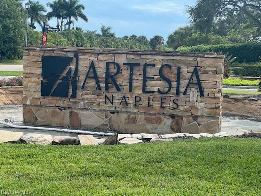 ***PRICE IMPROVEMENT*** 
Artesia is a beautifully maintained, vibrate, pet friendly, gated community conveniently located between Naples and Marco Island.  The Alexandria model boosts two bedrooms, two and a half baths, den and large two car garage. Turnkey furnished and move in ready, you can start enjoying all the great amenities the community has to offer on day one.  Lounge by the resort style pool, play bocce, tennis, take in a movie or head to the gym.  These are just a few things available to all owners and guests at Artesia.  Experience southwest Florida living at a great price.
Come home to Artesia.