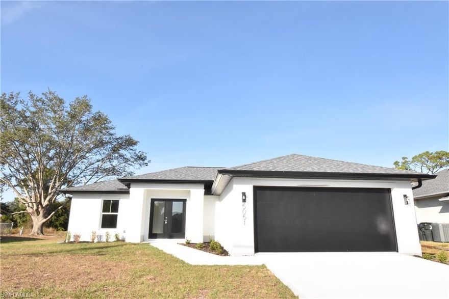 ASK ABOUT OUR MOVE IN SPECIALS! BEAUTIFUL BRAND-NEW HOME WITH PRIVATE BACKYARD & COVERED PATIO! Beautiful home with a large-covered patio overlooking the quiet & private backyard. Built by Kanopy Homes this popular Banyan floor plan has 1556sqft, 4 beds and 2 baths. Split bedroom floor plan, vinyl plank flooring throughout (no carpet), granite counters, stainless steel appliances and shaker style cabinets. Looking for an annual lease at $2200/month. Pets will be considered with size and breed restrictions. Flexible lease term and available for 12-18 months depending on your needs.