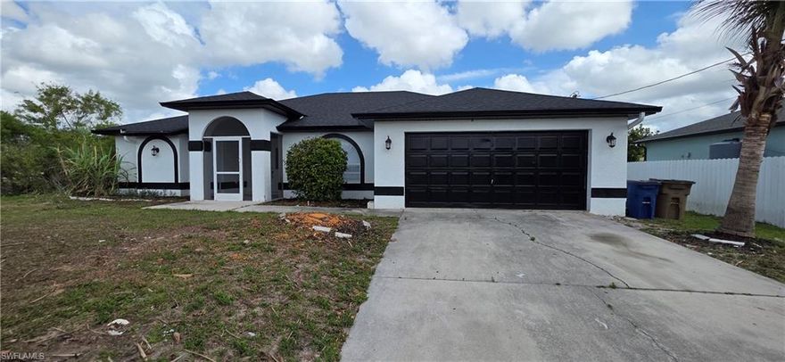 Come home to your sanctuary! This is a RENOVATED 3 Bedrooms 3 baths with 1769 sq ft. under air.  New roof, new kitchen cabinets with quartz countertops.   The lanai has been converted to a 4th bedroom with its own bathroom.  This property sits quietly on a dead end for privacy.  Conveniently located near schools, shopping center, restaurants and hospitals, schedule your showing today!