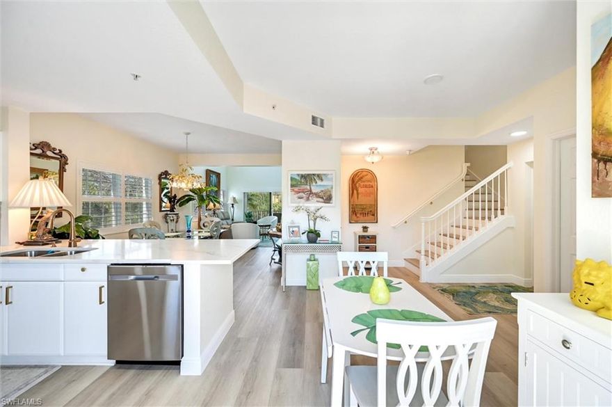 Modern Luxury in the Heart of Bayshore Arts District

Discover the ultimate urban retreat in this stylish, end-unit townhouse, where over 1,812 square feet of sun-drenched living space meets the vibrant energy of the Bayshore Arts District. Completely reimagined and beautifully renovated, this 3-bedroom plus loft residence seamlessly blends sophisticated comfort with a sleek, modern aesthetic. At the heart of the home, a redesigned chef’s kitchen shines with crisp quartz countertops and premium stainless-steel appliances, while luxury vinyl flooring and elegant plantation shutters flow throughout the airy interior.  Retreat to your private, screened lanai to enjoy peaceful preserve views—the perfect sanctuary for morning coffee amidst the sounds of nature, now featuring brand-new motorized shades for effortless relaxation. Each of the 3.5 bathrooms has been transformed into a spa-inspired escape with high-end finishes. Beyond the doorstep of this pet-friendly haven, Botanical Place offers resort-style living with a heated pool, spa, and fitness center. Located just steps from the Naples Botanical Garden, Sugden Park Boardwalk, The National Pickleball Center and mere minutes from the white sands of Naples’ beaches, this home perfectly captures the beauty and tranquility of its surroundings.  Start Living and Loving the Naples Lifestyle Today!