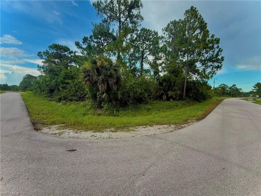 GREAT LOCATION …. CORNER LOT of Macy st E & Cottonwood ave s on a quiet paved street with utilities! Just minutes from major amenities with a quick commute to Fort Myers! Come build your DREAM HOME or INVEST today.