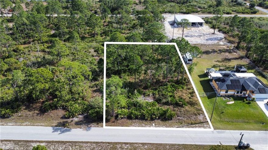 Half acre in quit neighborhood, close to shopping, groceries, restaurants, medical facilities. Oversized lot to build your dream Florida home. Lots 1306 EDISON & 1307 CORTEZ belong to the same owner!!!