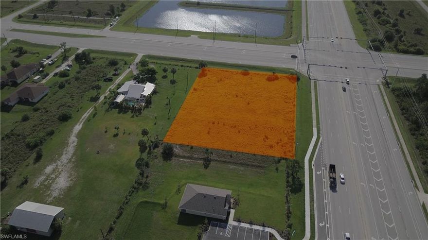 CORNER LOT !!! HAS COMMERICAL OVERLAY!! This beautiful parcel, on Everglades Blvd and Oil Well RD. Golden Gate Estates is the Fastest growing area with nice, Spacious lots. Easy access, close & convenient to the new Publix at Randall and Immokalee Rd. Great location, short drive and commute to work in Naples. Build your DREAM HOME!!!