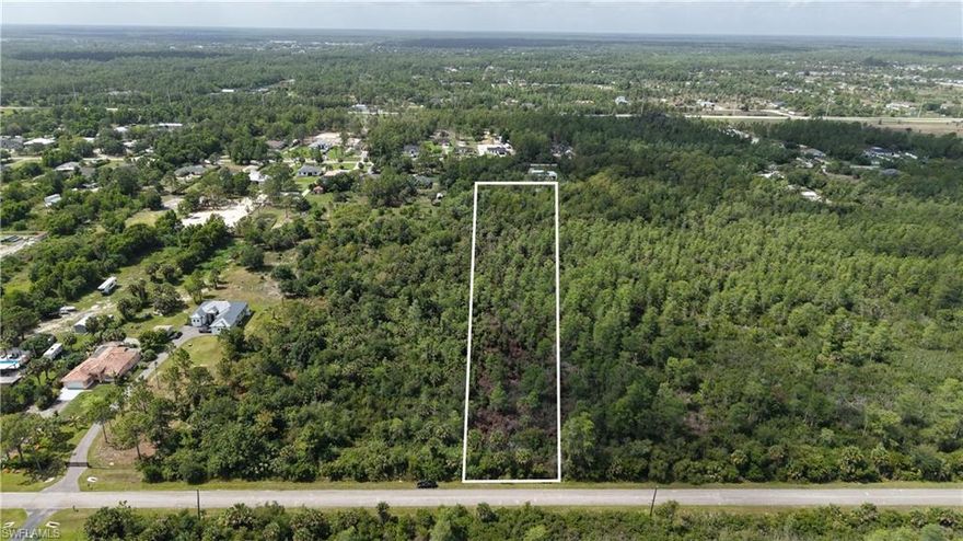 Beautiful vacant residential lot located in the desirable Golden Gate Estates area of Naples, FL. PID: 39960360000. Situated in Golden Gate Estates Unit, this property offers a peaceful rural setting with plenty of space to build your custom home while still being conveniently close to shopping, dining, schools, and recreational amenities. Enjoy privacy, natural surroundings, and easy access to major roadways leading to the beaches and all that Naples has to offer. This area is typically serviced by private well water and septic systems. Electric service is commonly available nearby. Buyer to verify utility availability, environmental conditions, zoning, flood zone, wetlands status, and building requirements with Collier County Government.