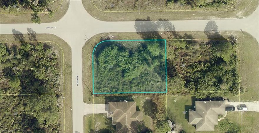 Nice corner parcel in a great location! This parcel is ready for your new dream home or investment property! Located just east of Columbus Blvd. which provides direct access to State Road 82 so commuting around SW Florida will be super convenient!! Buy now and build or hold this parcel for future development! Taxes are low & there are no timelines in which you have to build. AGENTS, PLEASE READ THE CONFIDENTIAL REMARKS.