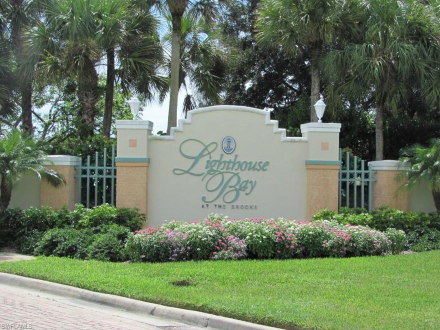 This fabulous 2nd story condo overlooks the lake and fountains and has a private, tropical view from the screened balcony.  It is a 2/2 with an additional room for a den/office or extra living space. Beautifully re-done inside. The high ceilings and fresh paint with neutral colors gives the unit a bright airy feel. New 18" tile was laid on the diagonal throughout the unit, except bedrooms, which have new carpeting.  The kitchen has new stainless appliances, granite countertops with breakfast bar, new cabinet doors and a beautiful new backsplash to tie it all together. The baths have been updated with granite vanity tops and new fixtures. Other features include new baseboards, 4 ceiling fans, a kitchen pantry, jetted tub in the guest bath, and dual sinks in the master bath. This community is beautifully landscaped and well maintained with loads of amenities. Don't miss this one, it is move-in ready.