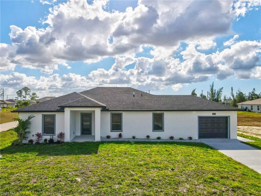 Welcome to one of the first true multi-generational home introduced to Cape Coral, a rare opportunity designed for families who value space, privacy, and versatility. This expansive 5-bedroom, 4-bathroom property sits on half an acre, offering room to grow and endless potential. Thoughtfully designed, the home features a mother-in-law suite, easily completed with a simple drywall installation to create a fully private living space. With two full kitchens, a 1-car garage, and all-tile flooring throughout, this layout is perfect for extended families, rental income, or multi-family living. This property delivers the comfort, functionality, and innovation today’s buyers are searching for making it a standout opportunity in Cape Coral.