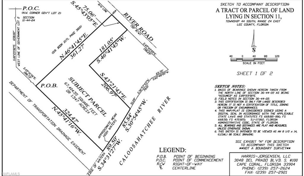 HARBOR ESTATES - Land