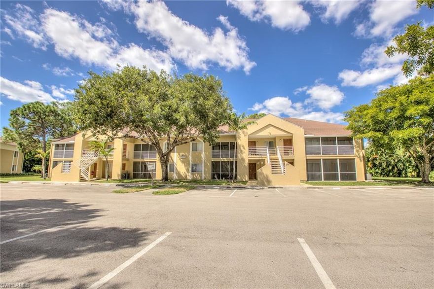 LOCATION, LOCATION, LOCATION! Estero, Florida is the newest HOT SPOT of SW Florida! The Greens of Fountain Lakes is the place to be. Located halfway between Naples and Ft Myers, this rare sought after 2 bedroom 2 bath condo is fully upgraded. Professionally upgraded and decorated by an interior designer. From the imported chandeliers to the brand new tile flooring on the lanai, this condo is a must-see! New air conditioner! The Greens at Fountain Lakes has a 9 hole golf course free to owners and their guests, 2 swimming pools, 2 tennis courts, new exercise room, shuffleboard, billiards and more! Make an appointment today, this condo will not last long on the market! Furniture negotiable!