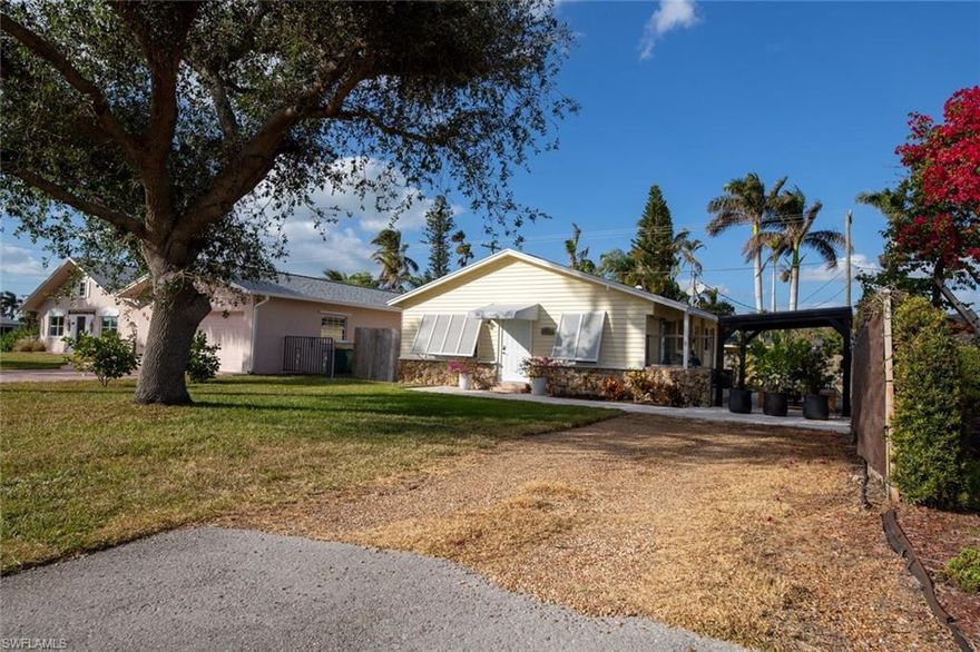 The newest completely remodeled annual/short term rental now available in the desirable Naples Park! Offered furnished! This neat and cozy cottage 2 bed/2 bath home offers a new kitchen, new floors/fully tiled, new bathroom, new fixtures, new bathroom, a shed/out building with power, laundry room in residence and conveniently located just a few minutes away from the beach & State Wiggins Park! A very short distance from Mercato, luxury shopping, fine dining, movie theater, Naples Nightlife and easy access to the main roads. Pets are welcomed with owner's approval and non-refundable deposit. Tenants responsible for all utilities. Available for short term rental less than one year.