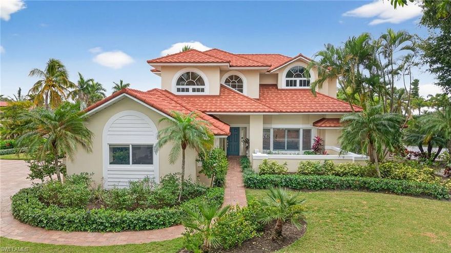 A true boater’s dream in the heart of Sanibel’s sought after Shell Harbor. This intersecting canal estate offers over 300 feet of water frontage with wide water views and quick boating access to both the Gulf and the bay. Two boat lifts are already in place, making this an ideal setup for serious boating enthusiasts.

Set on more than half an acre, the property delivers privacy, scale, and that rare east end convenience. You are just minutes to the bridge, steps to the bike path, and close to island shops, dining, and amenities. Deeded beach access with parking adds another layer of island lifestyle appeal.

Inside, the home offers five bedrooms and four bathrooms with a flexible layout well suited for full time living or hosting guests. The newly remodeled open concept kitchen anchors the main living area and features custom cabinetry, granite countertops, stainless steel appliances, and expansive unobstructed canal views.

The living and dining spaces flow effortlessly to the screened lanai, creating seamless indoor outdoor living. Large sliding doors open to a spacious pool and spa area with paver decking, surrounded by mature tropical landscaping for a private resort style feel.

Two primary suites are thoughtfully positioned on both the first and second levels, each offering peaceful water views. Additional bedrooms on both floors provide flexibility for guests, home offices, or multigenerational living.

Additional features include all impact rated doors and windows, a large two car garage with ample storage, and the home is being sold furnished for immediate island enjoyment. Wide intersecting canals, substantial water frontage, and an unbeatable east end location. Opportunities like this do not come around often.