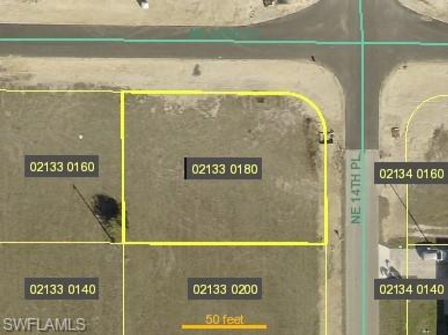 BEAUTIFUL OVERSIZED CORNER LOT CONNECTED TO CITY UTILITIES!   
This extraordinary vacant lot offers a unique opportunity to build your dream home. Nestled in a tranquil setting, this property provides a blank canvas to create your own private oasis.
Take advantage of this offering and enjoy the peace and quiet of the area, along with convenient access to local activities and waterways. Whether you are a builder, investor, or future homeowner, this parcel represents a smart investment in a promising, up-and-coming location.