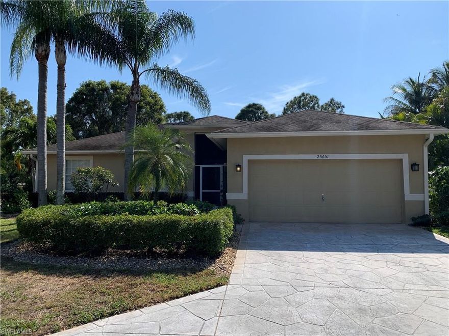 Enjoy life in your own tropical paradise in this immaculate 3 bed/2 bath + den home with an oversized screened in lanai and solar heated pool. Updated eat in kitchen with newer Stainless steel appliances (still under 5 yr warranty), glass backsplash and new countertops. Freshly painted inside and out, new Hurricane Shutters, luxury vinyl flooring throughout main areas and brand new carpets placed in 2021in all bedrooms. New AC in 2018.  Samsung front loader Washer & Dryer.  This home is perfect annually, seasonally or for an investment. Close to shopping, minutes to white sandy beaches and fabulous waterfront restaurants.  This quaint little gated community is a hidden gem with low HOA fees.