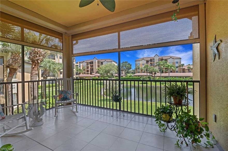 Located in the gated community of Concord at Vineyards, this condo offers a comfortable and easy lifestyle right in the heart of Naples. With over 1,700 square feet, the layout feels open and spacious, featuring 3 bedrooms, 2 bathrooms, and a one-car garage.  One of the highlights is the screened lanai overlooking the lake, perfect for your morning coffee or unwinding in the evening with a peaceful view.  The community itself is quiet and well cared for, with amenities that include a waterfront pool and spa, clubhouse, fitness center, and walking and biking paths throughout. The HOA covers cable, water, and landscaping, making it very low maintenance.  If you’re looking for more, optional memberships at Vineyards Country Club give you access to two golf courses, tennis and pickleball, a full spa and wellness center, and dining options. Major updates have already been taken care of, including a new roof in 2024 and A/C in 2022.  All of this in a prime Naples location, just minutes from shopping, restaurants, healthcare, top-rated schools, and the beaches. Whether you’re looking for a seasonal place or something year-round, this is a great option to consider.