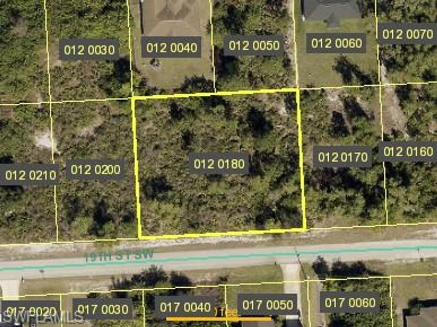 Located in the peaceful and rapidly growing community of Lehigh Acres, Florida, this expansive 0.49-acre vacant lot presents a rare opportunity to create your ideal home or investment property. Surrounded by lush natural vegetation, the lot offers a private and tranquil setting, making it the perfect canvas for your vision. Whether you dream of building a custom home with a spacious yard, a retreat for family gatherings, or an income-generating property, this lot’s size and potential provide endless possibilities. Situated in a quiet residential area, this property combines the beauty of Florida’s natural landscape with the convenience of nearby amenities. Lehigh Acres is known for its family-friendly atmosphere, abundant green spaces, and excellent location. Within a short drive, you’ll find schools, parks, golf courses, and shopping centers, as well as a variety of dining options. Nature enthusiasts will appreciate the area’s proximity to outdoor recreational opportunities, including hiking trails, fishing spots, and the beautiful Gulf Coast beaches, which are just a short drive away. This undeveloped parcel is ideal for those looking to enjoy the peaceful Florida lifestyle while still being close to major cities such as Fort Myers, which is less than 30 minutes away. Fort Myers provides additional shopping, dining, and entertainment options, as well as access to Southwest Florida International Airport, making travel a breeze. With its spacious size, excellent location, and unlimited potential, this lot is a prime choice for anyone looking to invest in Florida real estate. Don’t miss the chance to secure this blank slate and bring your vision to life in one of Southwest Florida’s most promising communities.