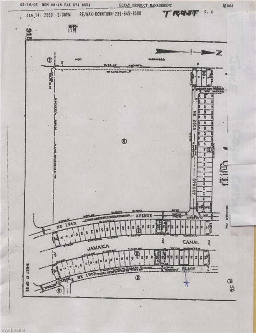 One of the lowest price lots in Cape Coral.  Located on the Jamaica canal this property has access to multiple fresh water canals and lakes.  Canal is 120' wide giving you lots of privacy.   Close to schools, parks, shopping and easy access to Fort Myers.  Western exposure to enjoy the sunsets.  Priced to sell quickly.