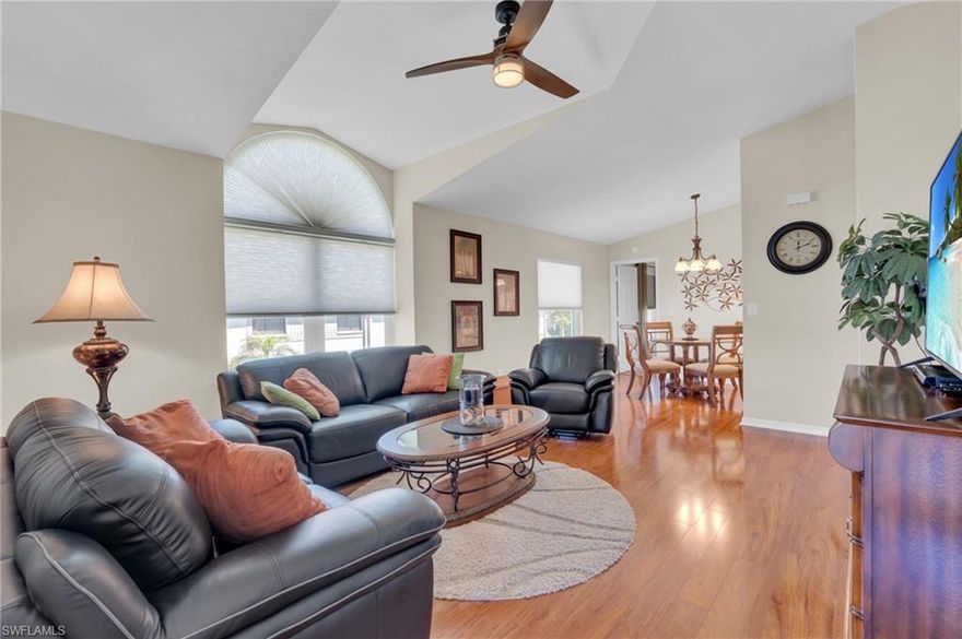 Experience the best of Brookshire Village with this charming, furnished, ready-to-move-in condo! This inviting open floor plan features voluminous, high ceilings, a large walk-in closet in the master bedroom, and a guest bedroom with a convenient Murphy bed. The unit has Hurricane-rated windows and the roof was recently changed Summer of 2022
. Discover the perfect location! You'll be just a short stroll away from the Whole Foods plaza and within minutes of RSW airport, I-75, beautiful beaches, and other daily facilities. The community is highly active and welcoming, with numerous amenities for the whole family, including two pools, the community clubhouse, pickleball & racquetball courts, a playground, a fishing pier, and many more!